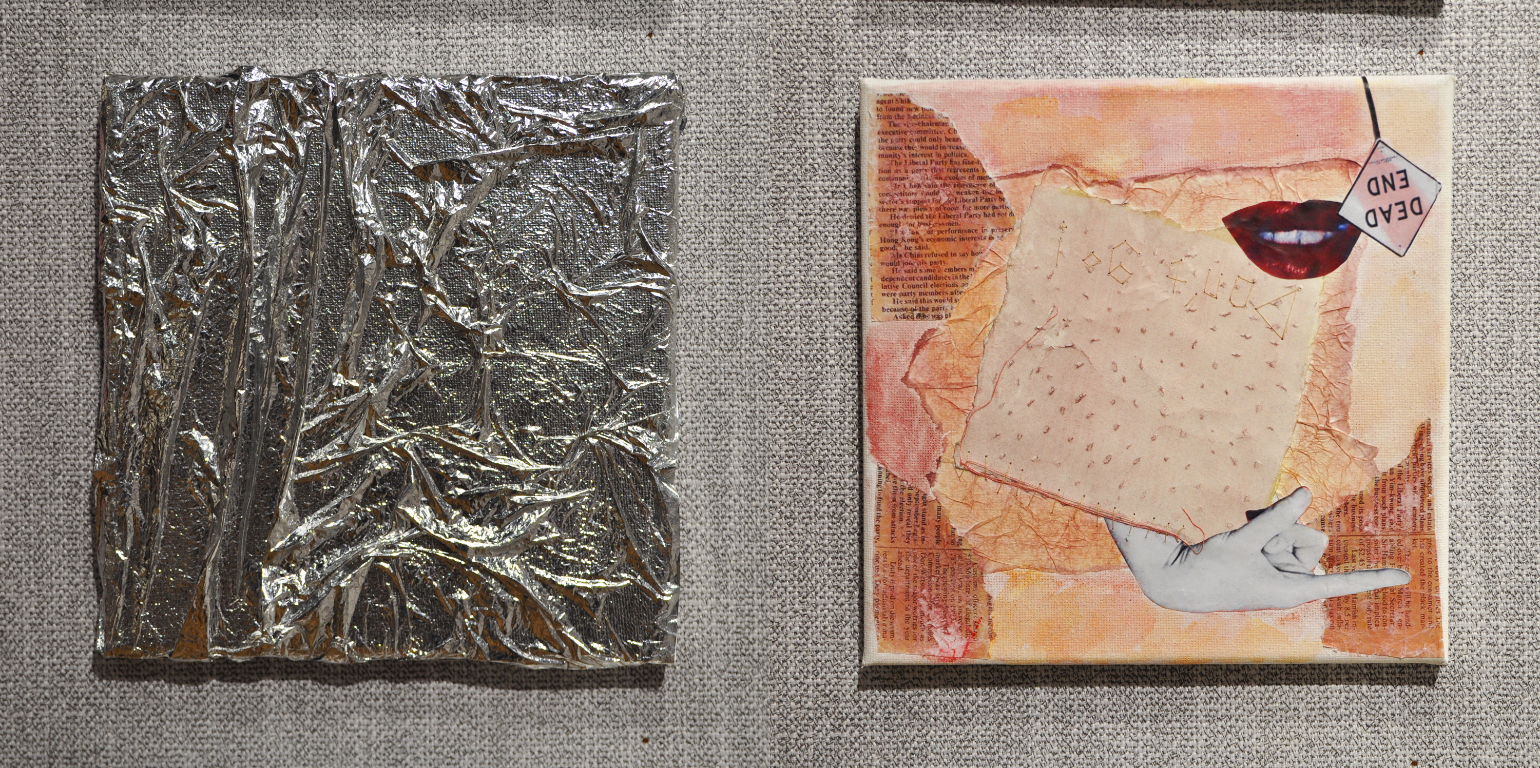 综合材料构成实验