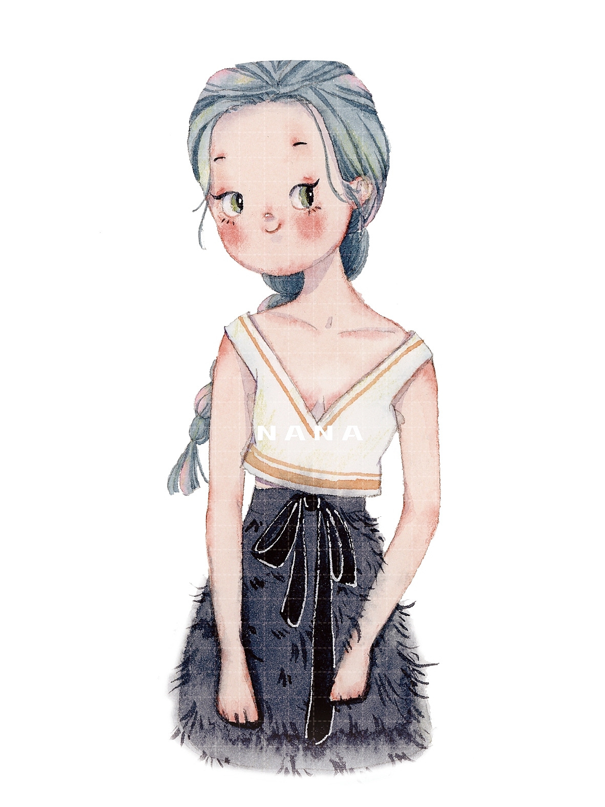 15张少女穿搭（图ZMjAwMTAwMTMy） - 创作习作 - 站酷设计师本娜NANA原创素材 - 站酷ZCOOL