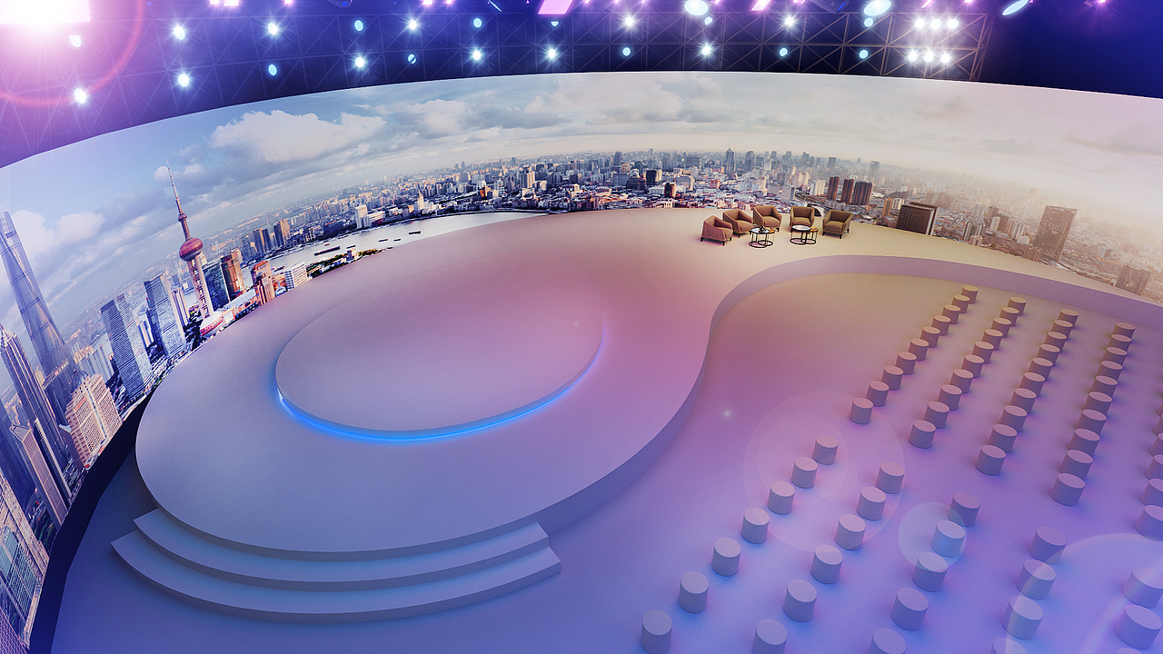 华熙发布会的飞机稿（图ZMjQ5ODAyNTA0） - 其他三维 - 站酷设计师ZHAI_原创素材 - 站酷ZCOOL