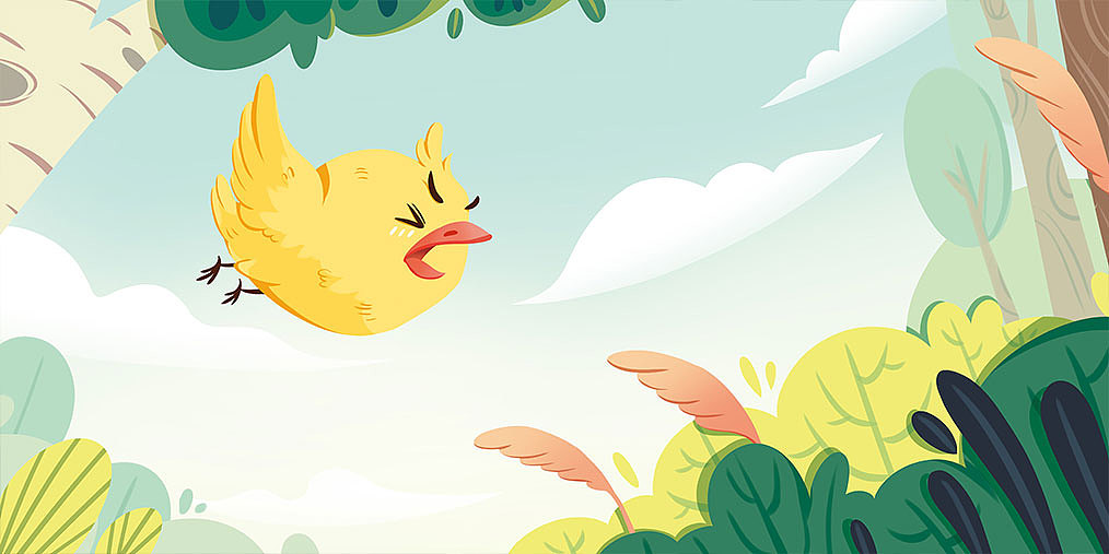 绘本《小不点的999次飞翔》（图ZMjU2NTkyMjA0） - 绘本 - 站酷设计师沁宁ing原创素材 - 站酷ZCOOL
