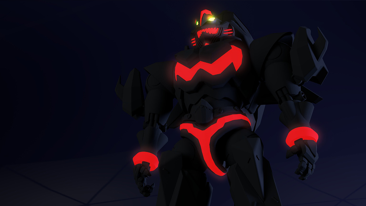 铁甲小宝 —— 鲨鱼辣椒|三维|人物/生物|我不是寸头_原创作品-站酷