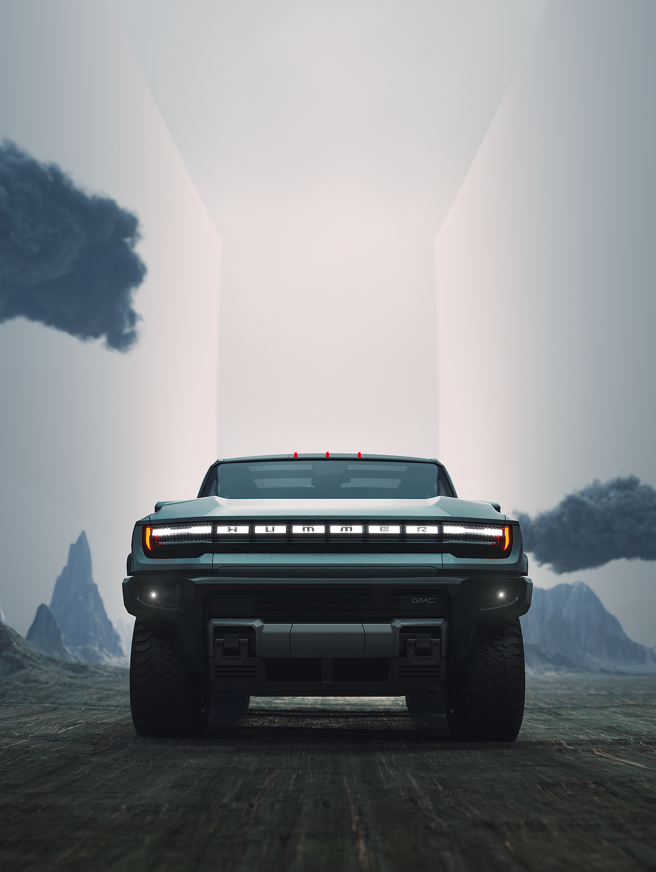 Hummer EV（图ZMzU0MzYyMjMy） - 产品 - 站酷设计师阿辉_原创素材 - 站酷ZCOOL