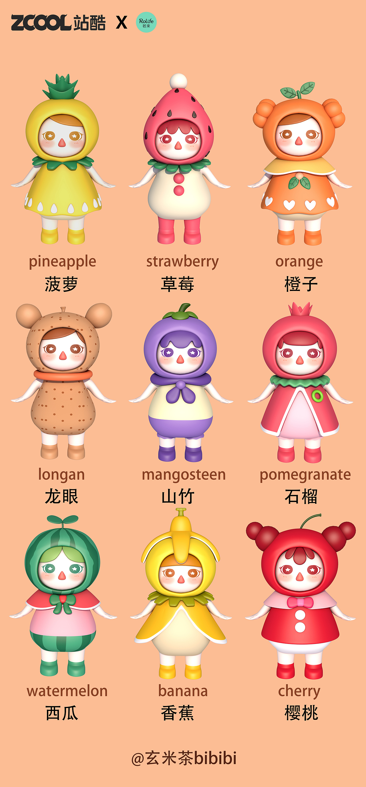 blended果果——若来新文创ip形象设计大赛