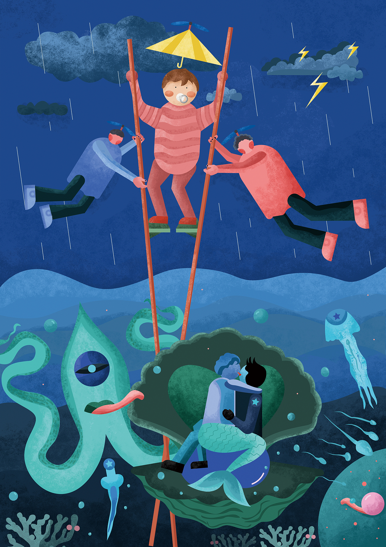 GIANT BABY JAIL(图ZMjA5NzAyMzcy) - 儿童插画 - 站酷设计师YIM野姆原创素材 - 站酷ZCOOL