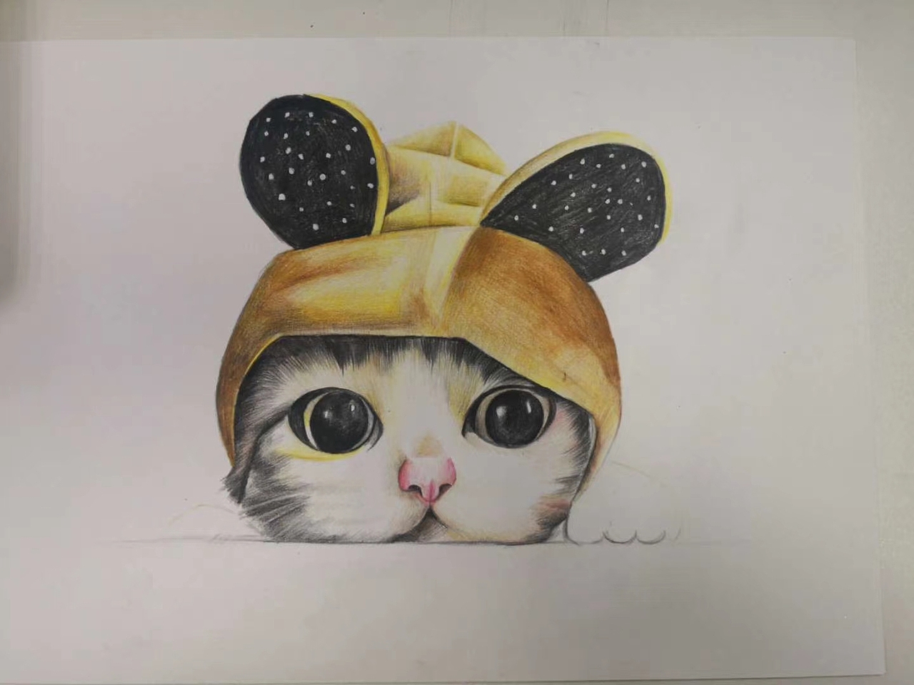 一只好奇貓（圖ZMjM2NTc3NDAw） - 繪畫 - 站酷設(shè)計師可小萌kiko原創(chuàng)素材 - 站酷ZCOOL