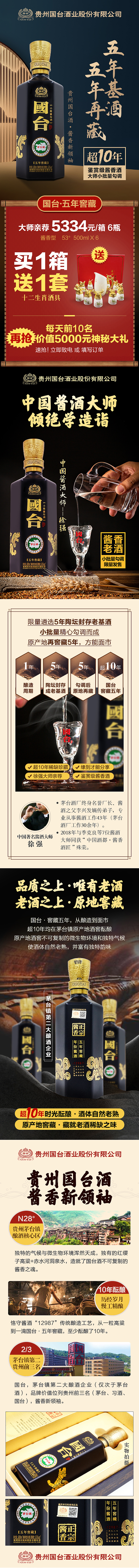 国台-五年窖藏（图ZMjYwMTkzMTQ4） - 电商 - 站酷设计师画个园圈幸福着原创素材 - 站酷ZCOOL