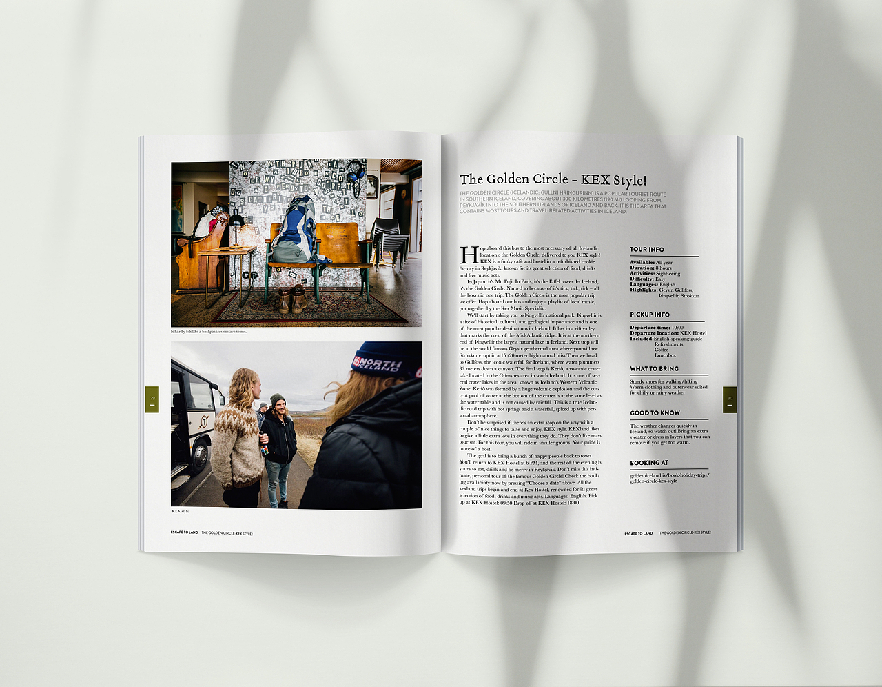 LIFE STYLE MAGAZINE | ESCAPE ice&land