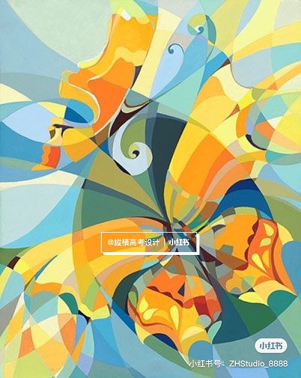 鲁美设计｜色彩构成参考（图ZMjU2Nzg3Mjky） - 艺术插画 - 站酷设计师縱橫高考设计原创素材 - 站酷ZCOOL
