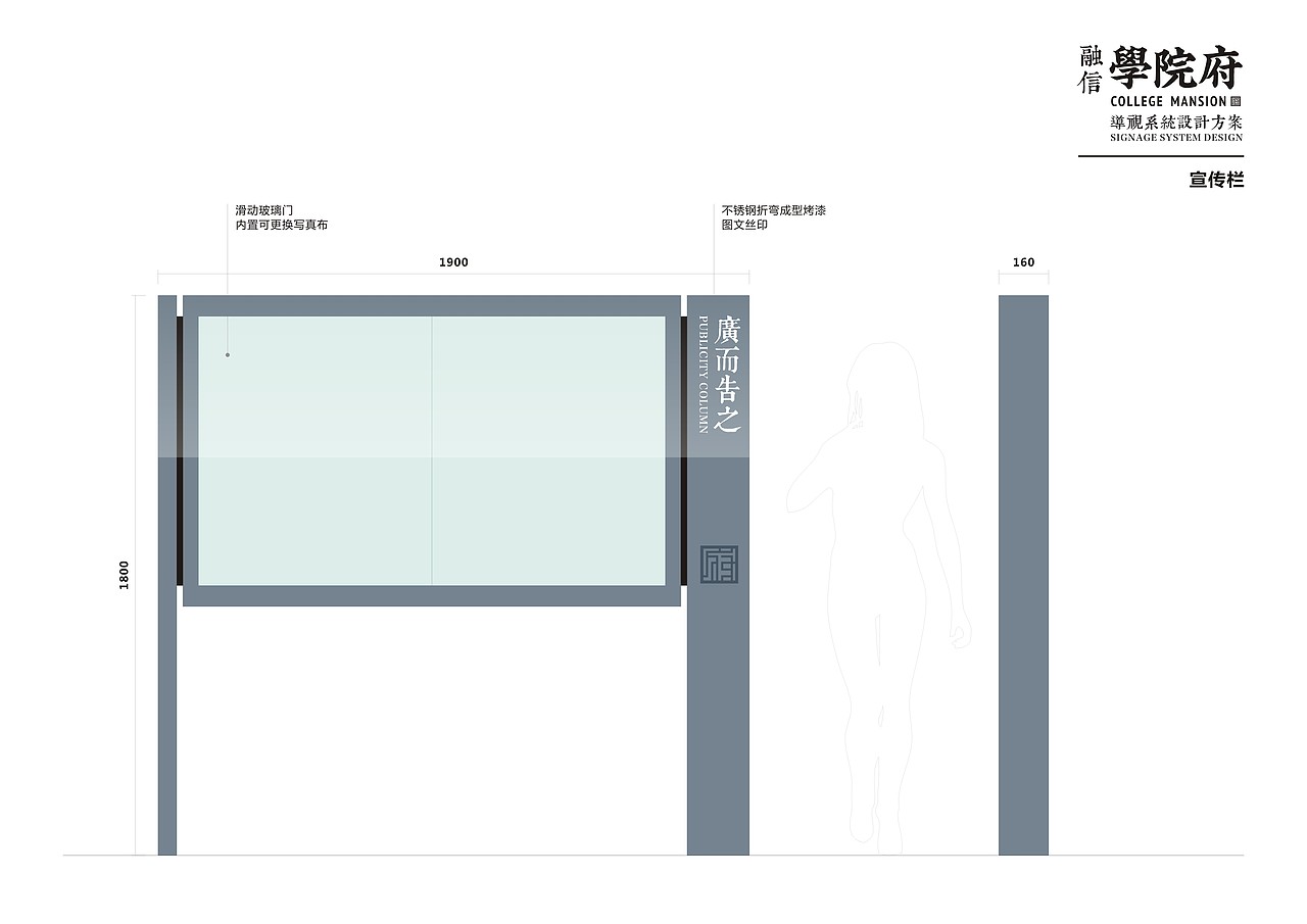 融信·学院府导视系统