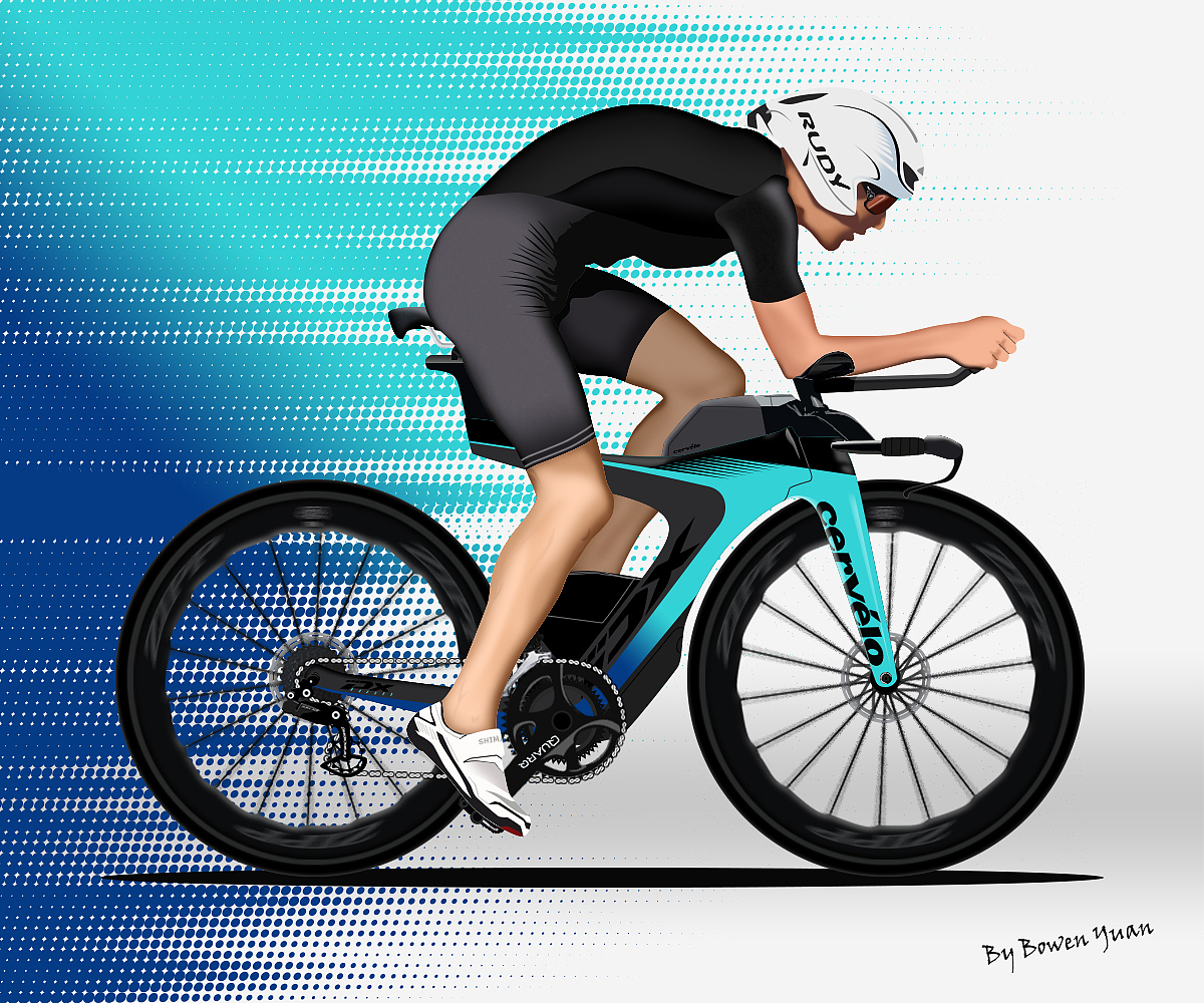 Cervelo PX绘制（图ZMjM1NzcwMjAw） - 创作习作 - 站酷设计师一枚小博文原创素材 - 站酷ZCOOL