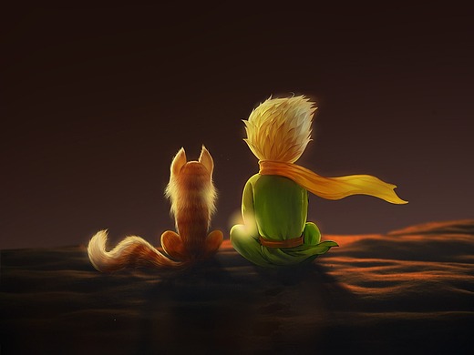 小王子与他的狐狸,其实我没想好名字