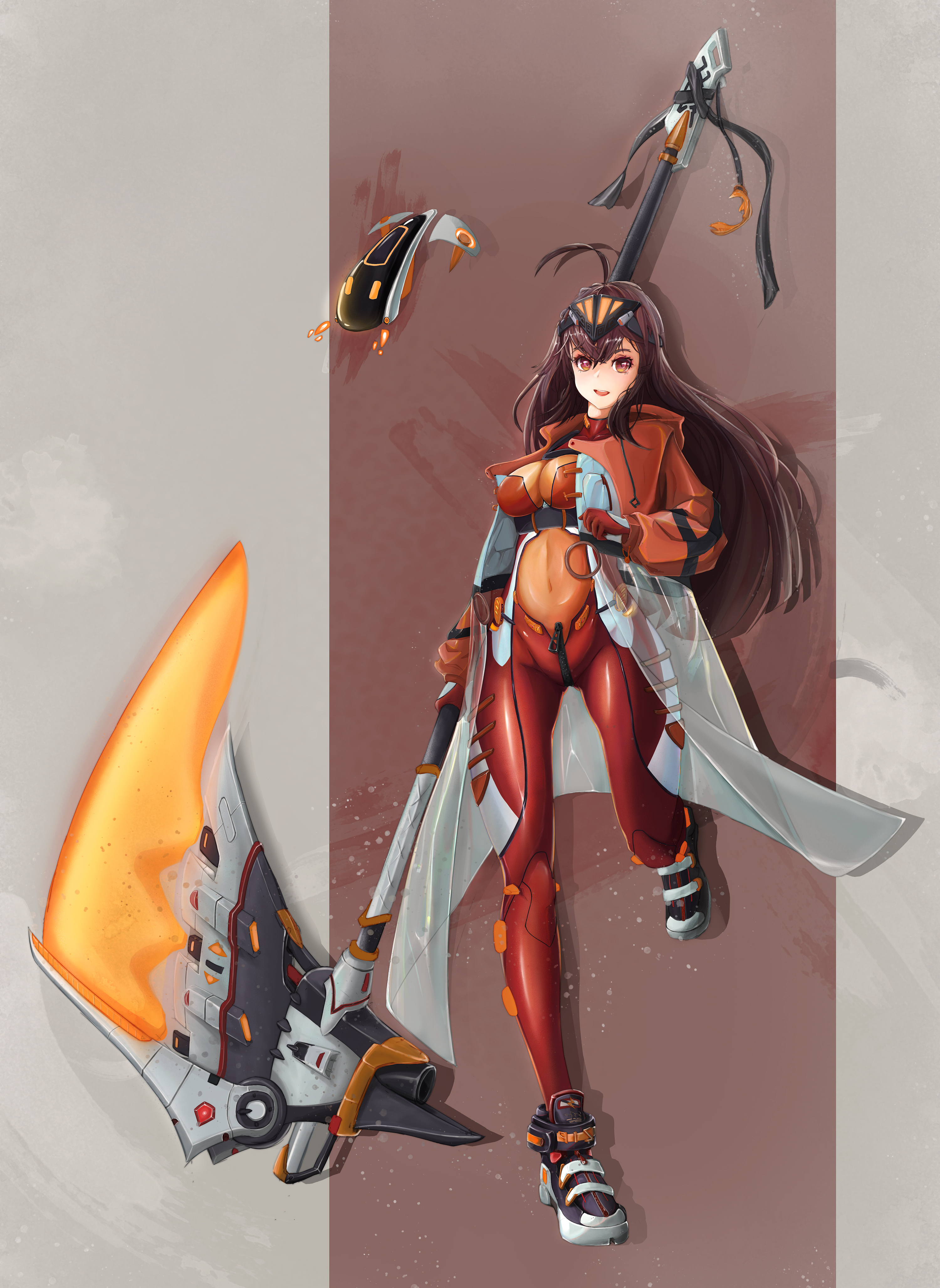 紧身衣美少女①