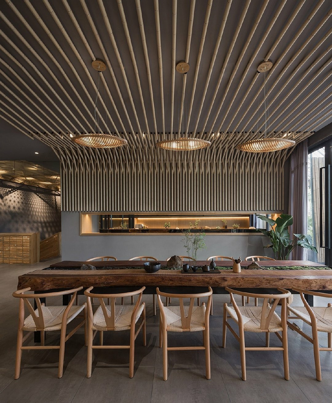 以竹为主题的设计诠释