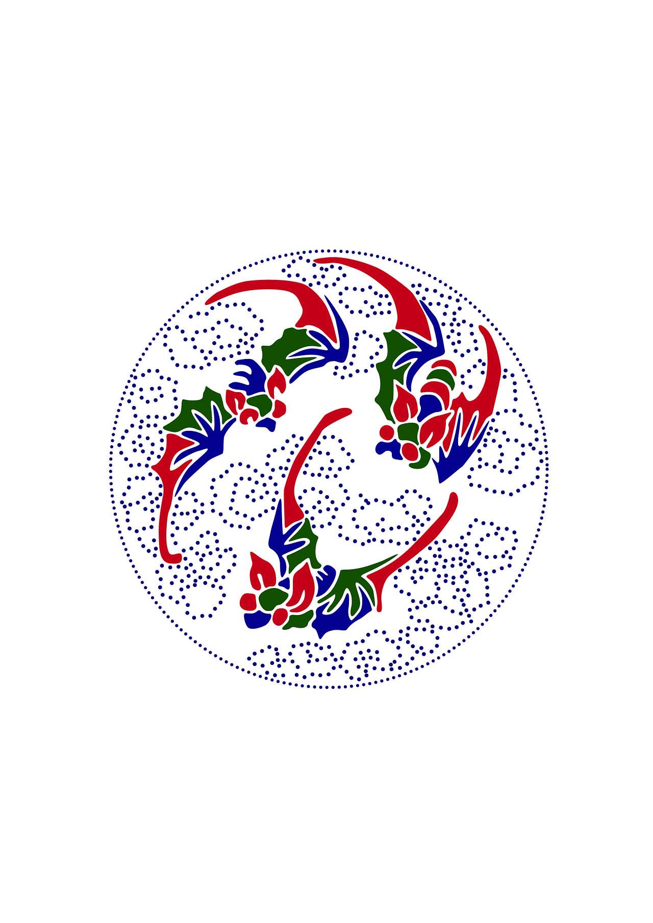 魏县传统花布印染工艺图案再生设计