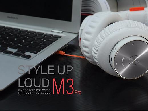 M3头戴式耳机网站设计