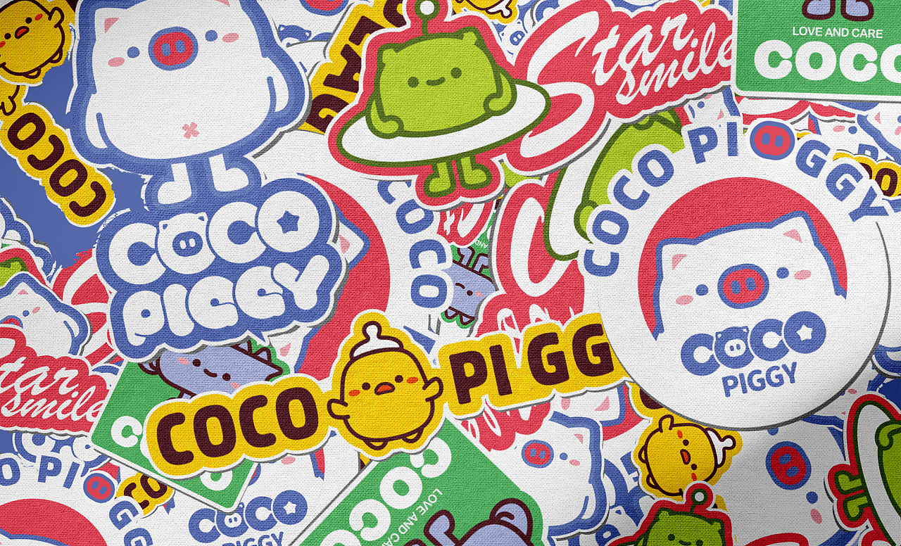 COCO PIGGY可可噜噜 ×同道设计 | IP形象升级(图ZMjczMjQ2NTQ4) - IP形象 - 站酷设计师同道设计SONG原创素材 - 站酷ZCOOL