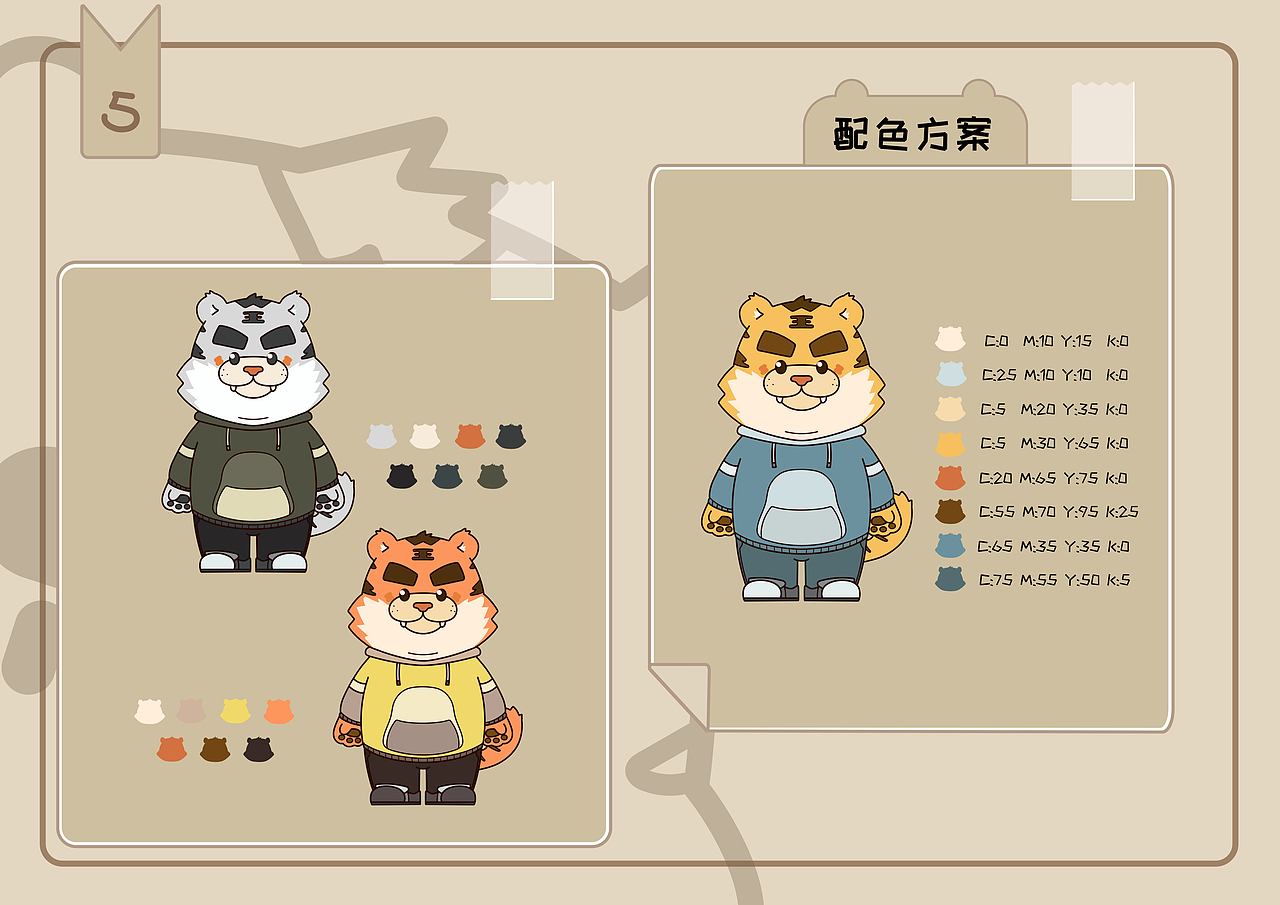 威海属相街虎生肖东东（图ZMjgxNDY4NTcy） - IP形象 - 站酷设计师豆炸酱原创素材 - 站酷ZCOOL