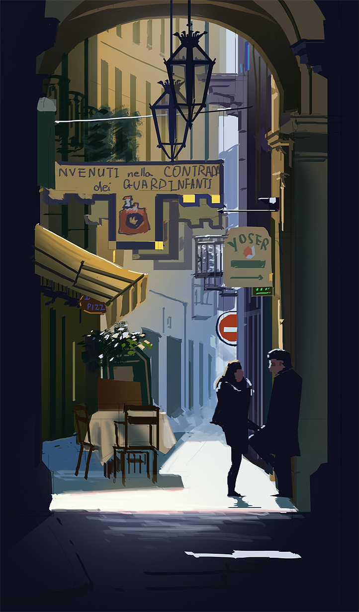 色彩速涂练习（图ZMTM0NTUyMzA4） - 创作习作 - 站酷设计师Ishara13th原创素材 - 站酷ZCOOL