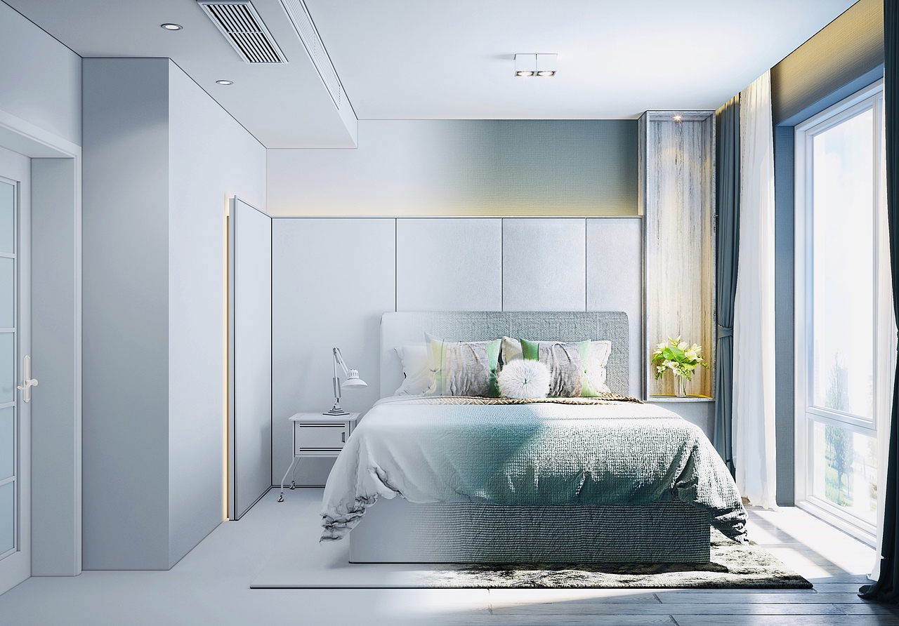 主臥改造（圖ZMTU1MDE3NzIw） - 家裝設(shè)計 - 站酷設(shè)計師一豎xyy原創(chuàng)素材 - 站酷ZCOOL