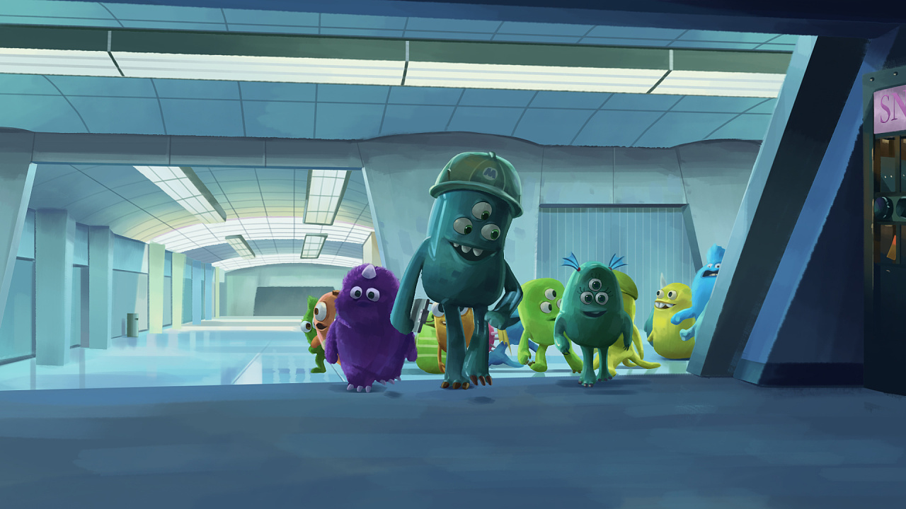 怪兽大学-镜头临绘