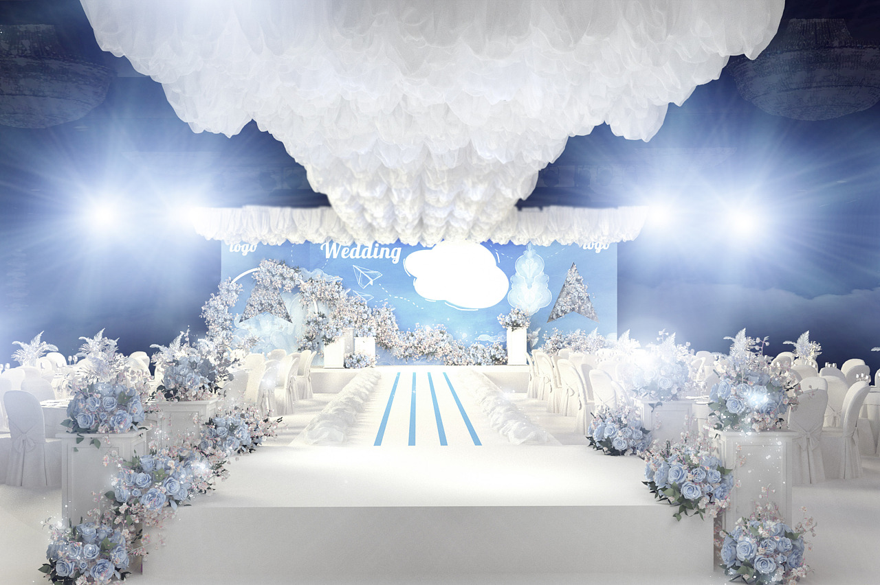婚礼效果图制作|三维|场景|yfyss521521 - 原创作品 - 站酷 (zcool)