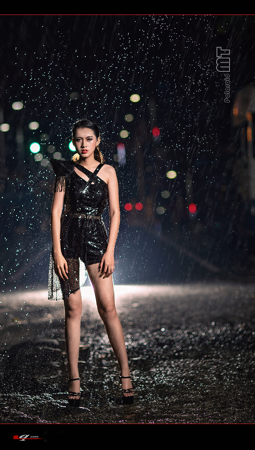 公路夜景人像一组