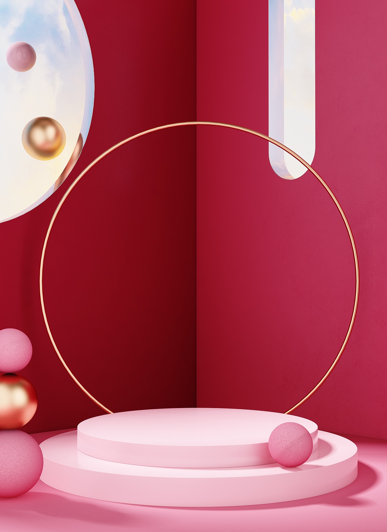 3dmax场景建模渲染