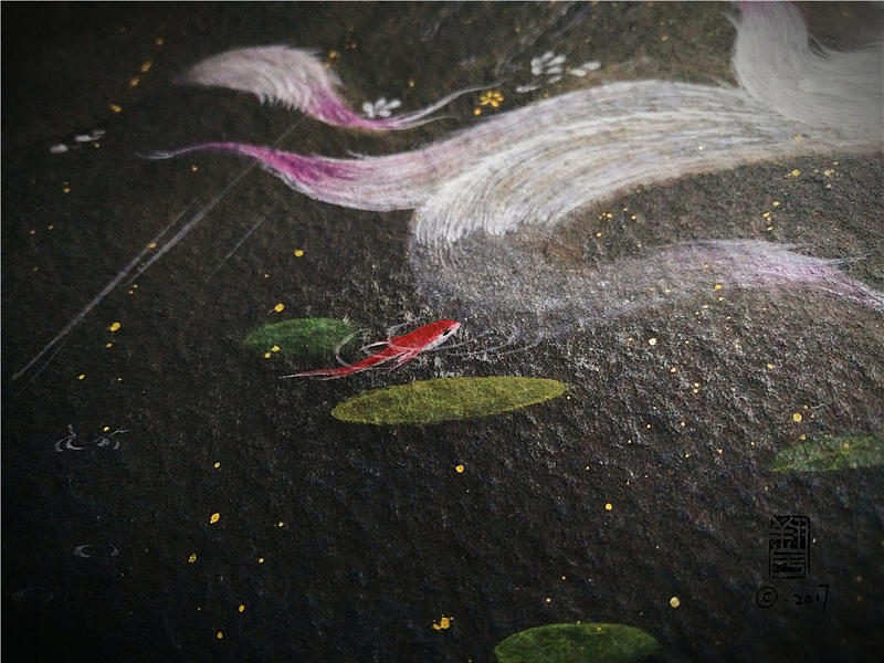 【缚海集——幻狐-凤凰-化蛇-夔牛】—翔鱼（图ZODMwNTkzNjQ=） - 绘画 - 站酷设计师翔魚原创素材 - 站酷ZCOOL