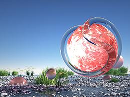 C4D的一些技术性练习,我没啥美感,很久没发过东西了