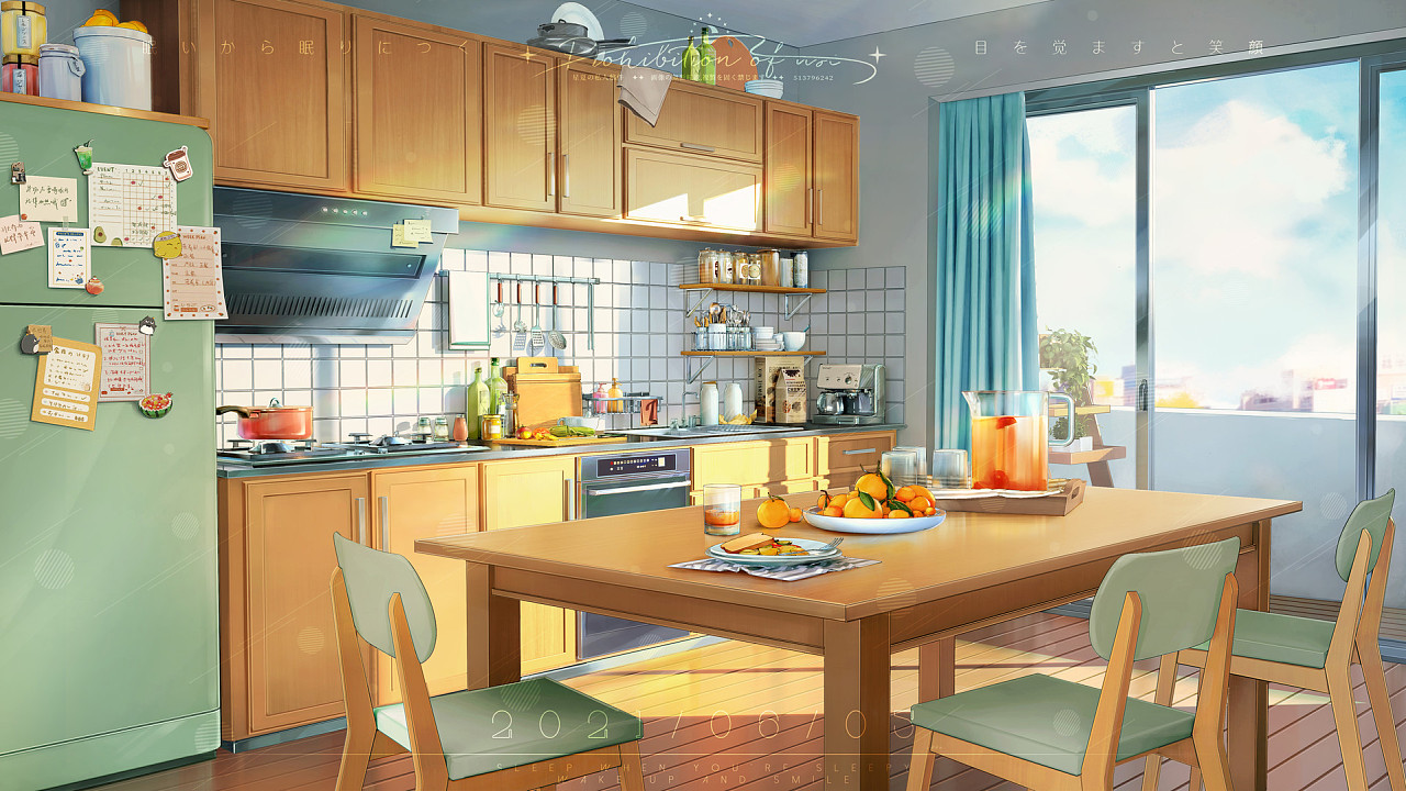 日系场景·厨房