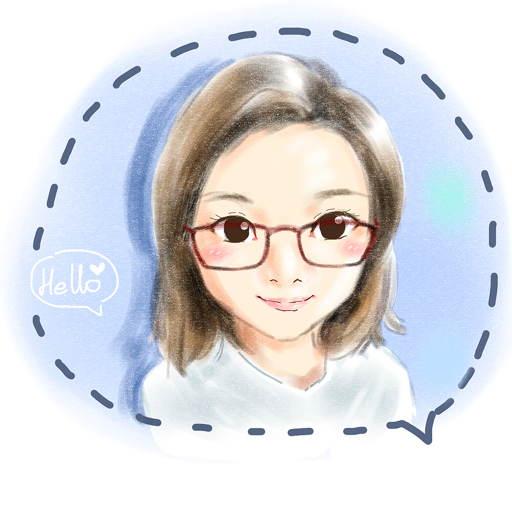 手绘真人头像