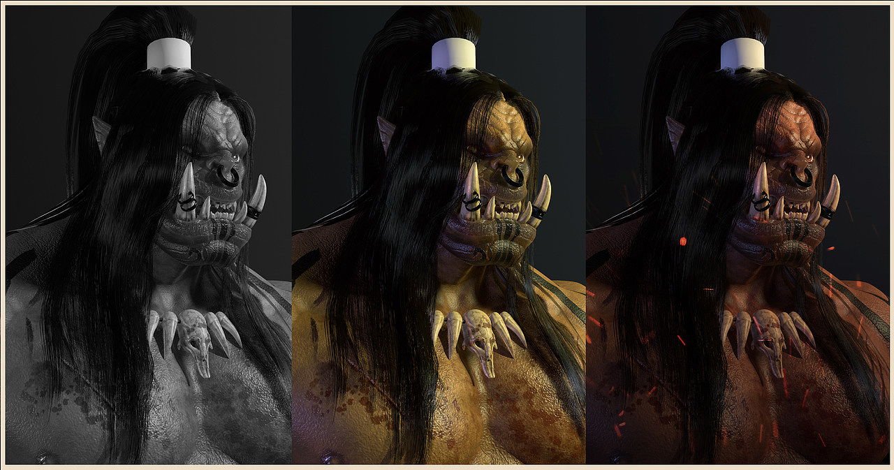 兽人永不为奴！（图ZMjM3NDE1MTky） - 动画/影视 - 站酷设计师CG票友原创素材 - 站酷ZCOOL