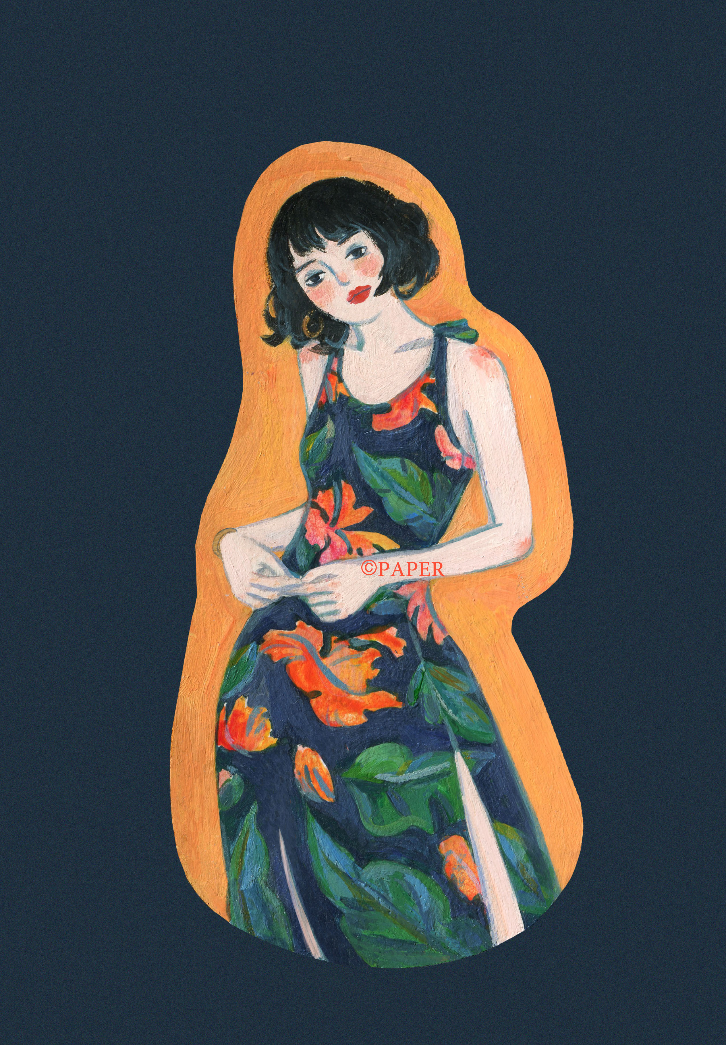 丙烯小人|插画|创作习作|summer1003 - 原创作品 - 站酷 (zcool)