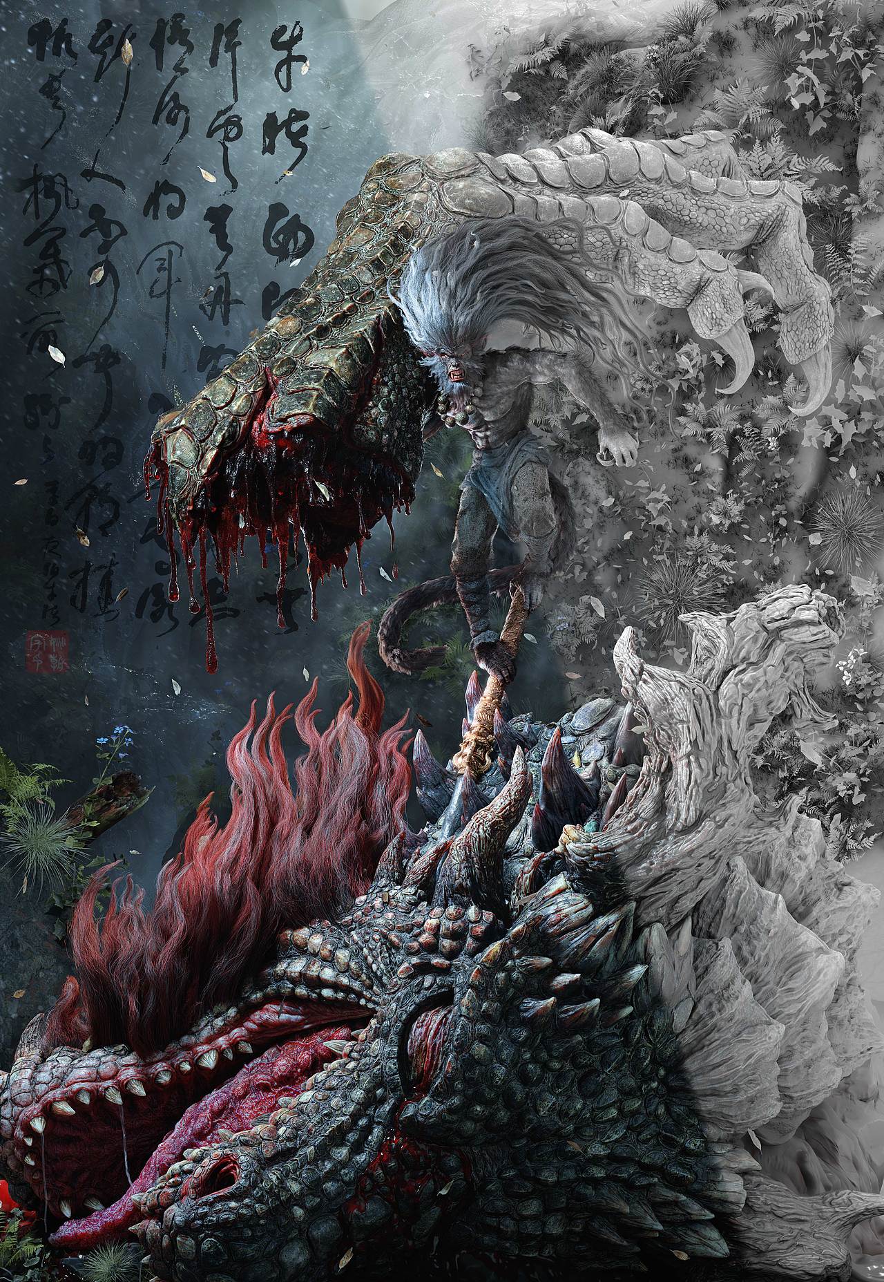 孙悟空（图ZMzQ3NjEzMzA0） - 其他三维 - 站酷设计师你猴哥哈哈原创素材 - 站酷ZCOOL