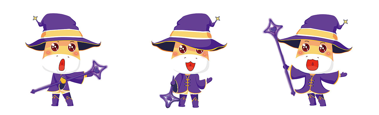 酣畅食品吉祥物 品牌形象优化 小牛卡通（图ZNDIzNTQzNTI=） - 商业插画 - 站酷设计师刘小妤原创素材 - 站酷ZCOOL