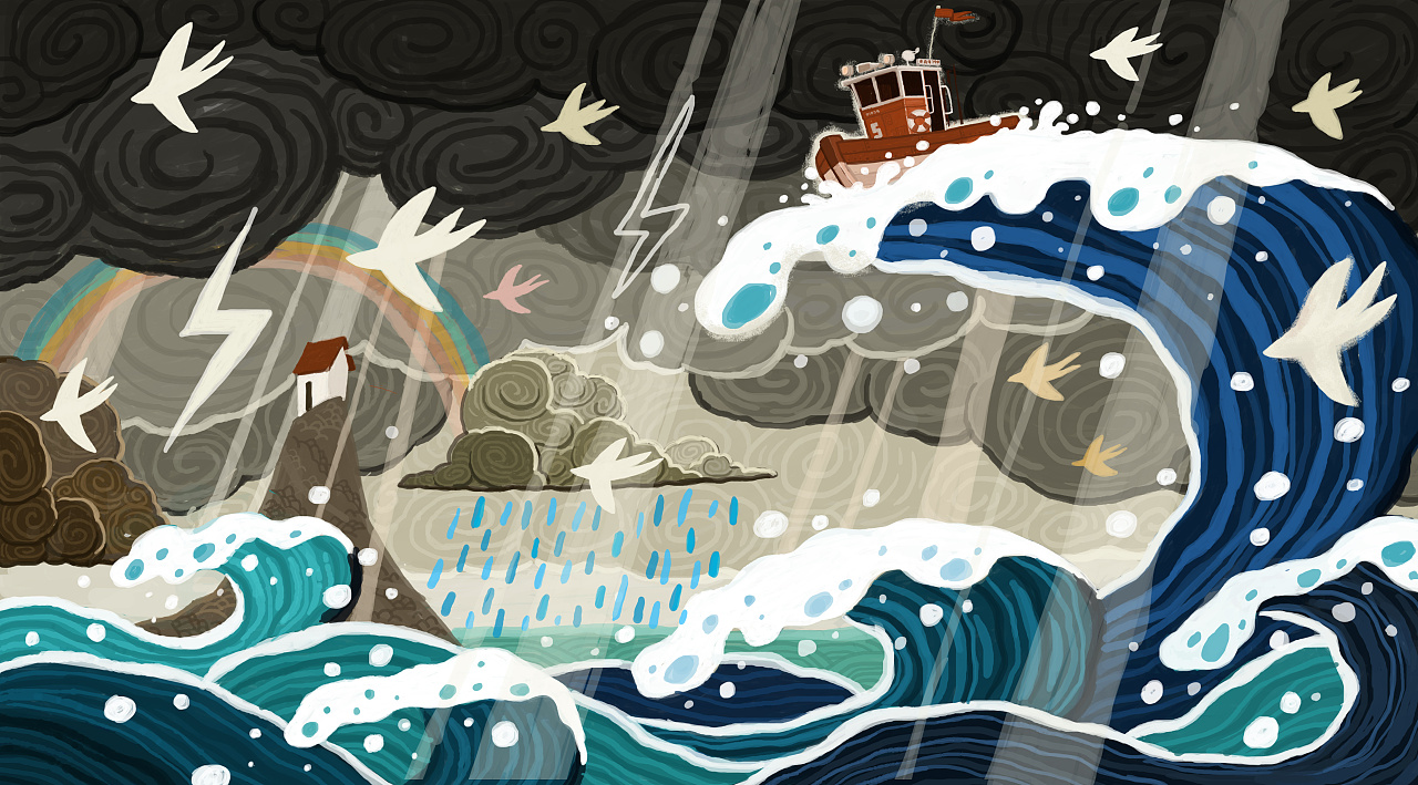 船|插画|创作习作|song1401 - 原创作品 - 站酷 (zcool)