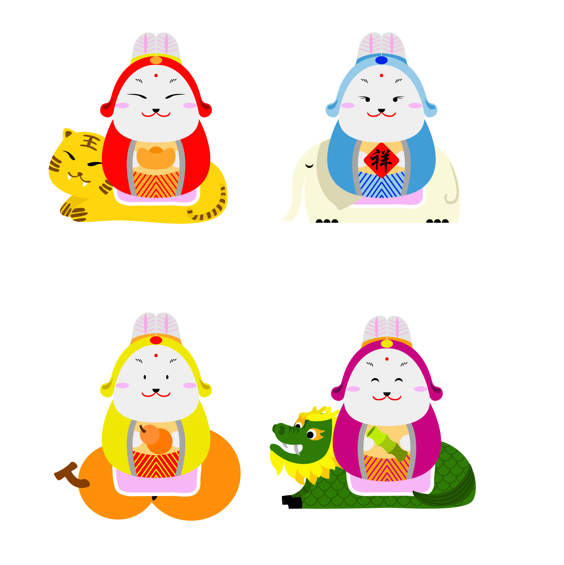 各种得瑟的兔爷