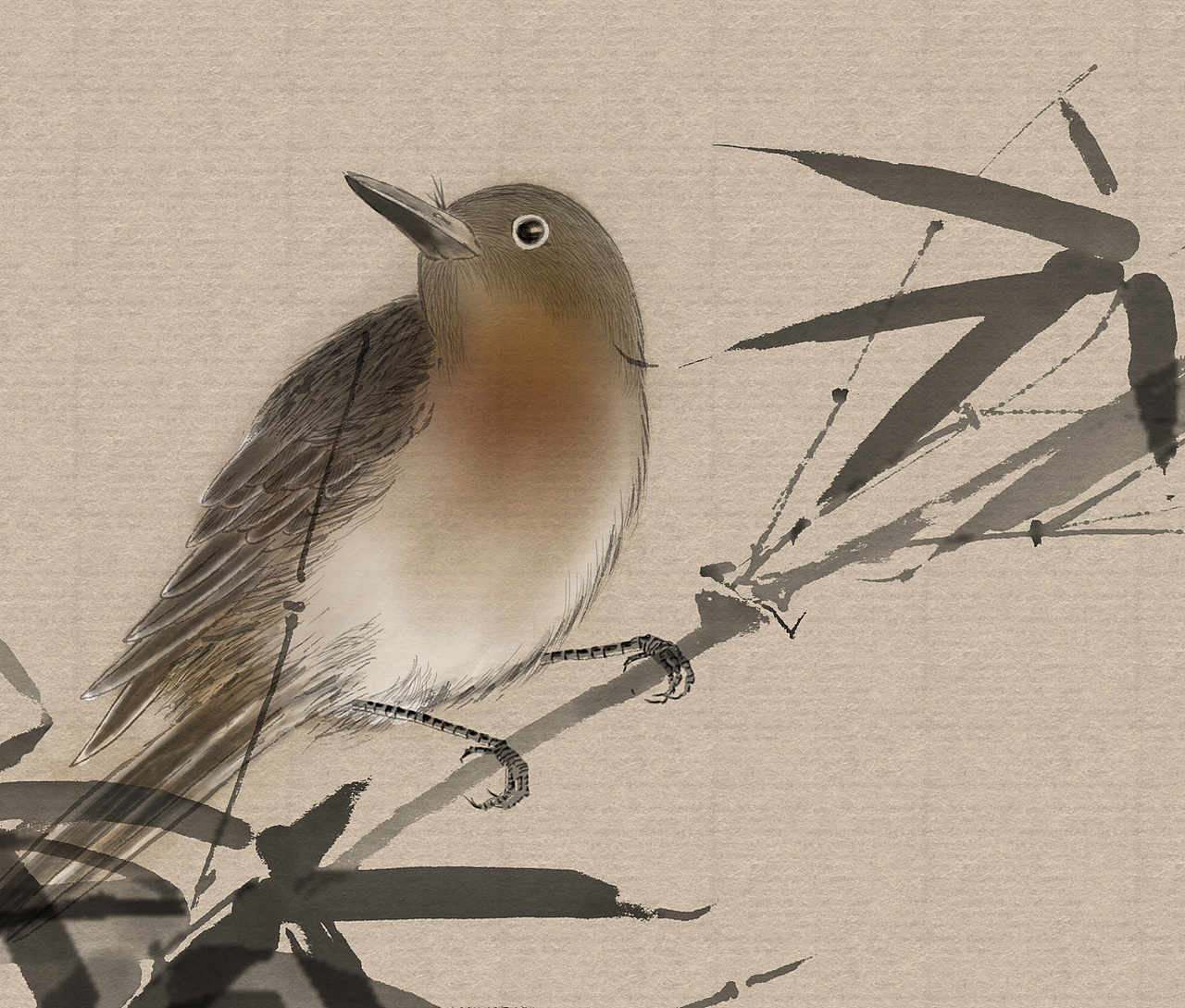 纯ps+其他软件绘制团扇（图ZODMwODc3NDQ=） - 绘画 - 站酷设计师凌粤轩原创素材 - 站酷ZCOOL