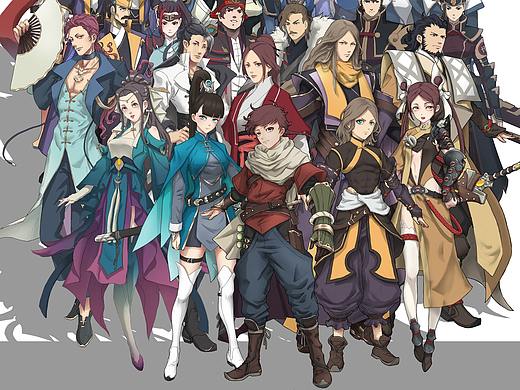 漫画作品的人设