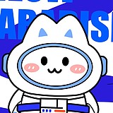 黑茶插画设计的头像