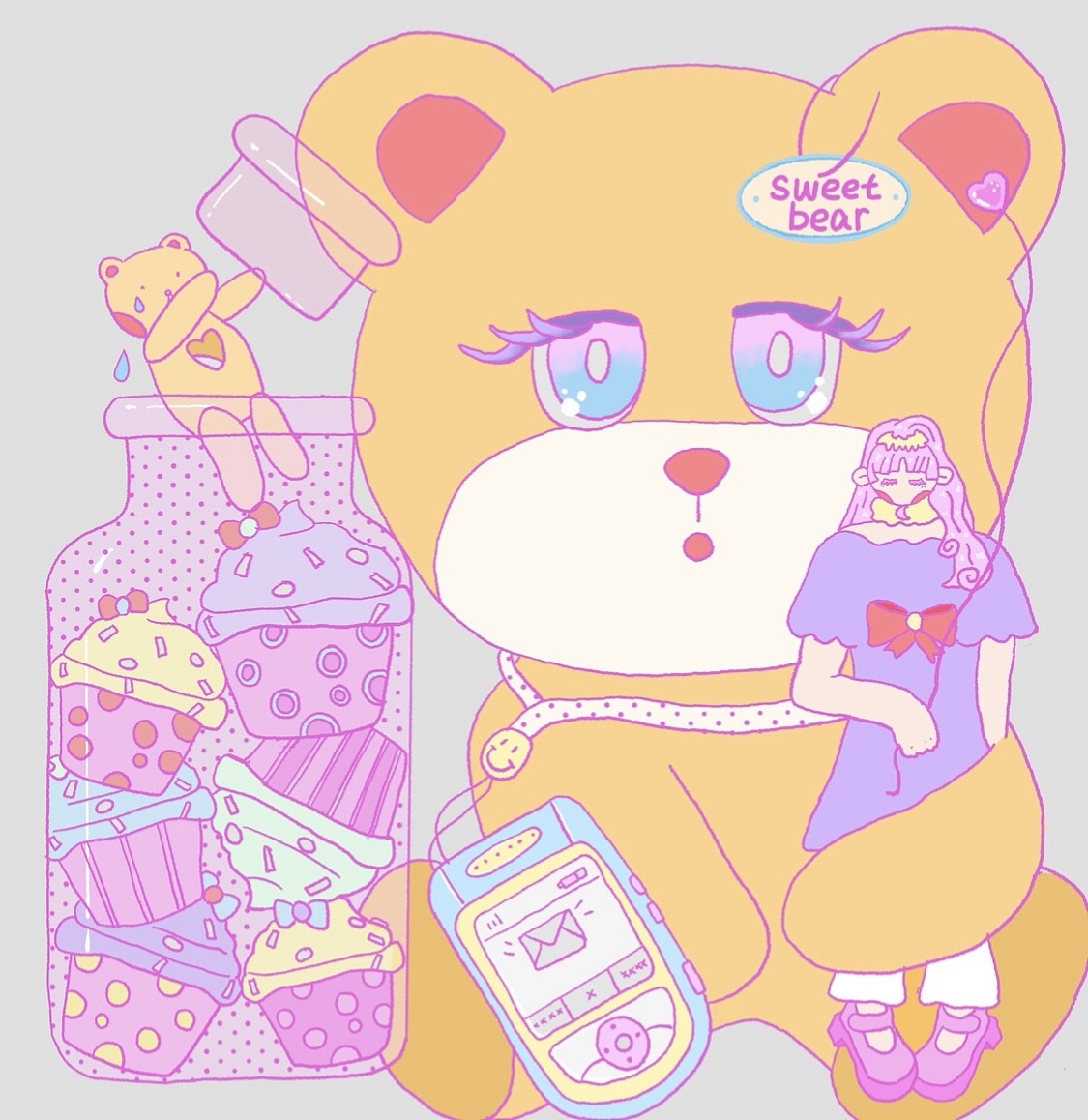 小豆人插画（图ZMjIzNDgyNDI4） - 艺术插画 - 站酷设计师SUNDOU原创素材 - 站酷ZCOOL