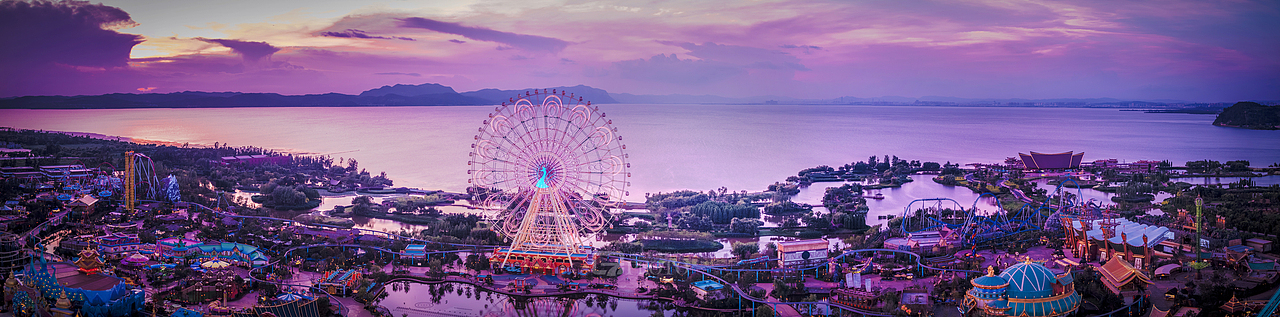 七彩云南古滇名城（图ZMTQ1NDQ5MDI4） - 环境/建筑摄影 - 站酷设计师建筑摄影师蔡延原创素材 - 站酷ZCOOL