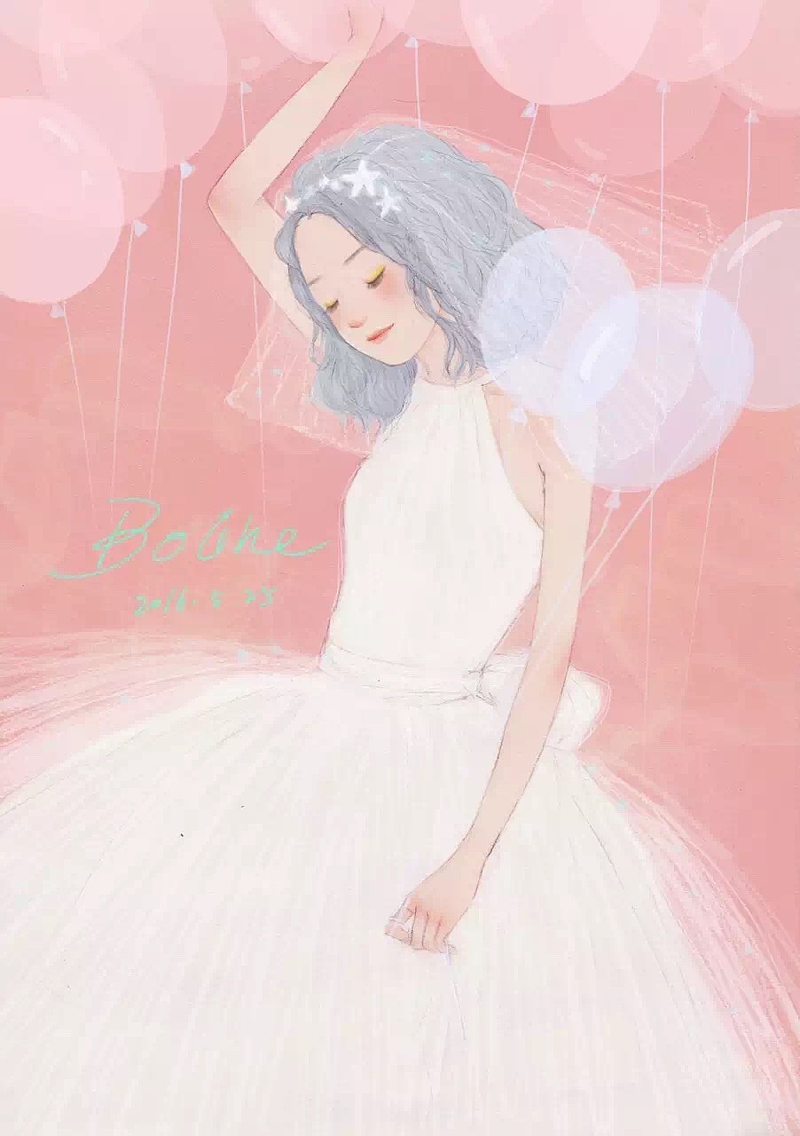 婚纱系列（图ZNTcwMzk4MDA=） - 商业插画 - 站酷设计师玻璃盒BOLIHE原创素材 - 站酷ZCOOL