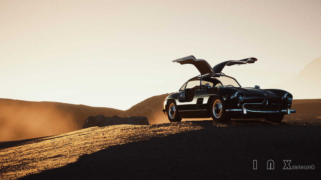 1956 Mercedes Benz 300SL Gullwing UE4 Reserach(图ZMjAzNjUyMjMy) - 机械/交通 - 站酷设计师mclovin原创素材 - 站酷ZCOOL