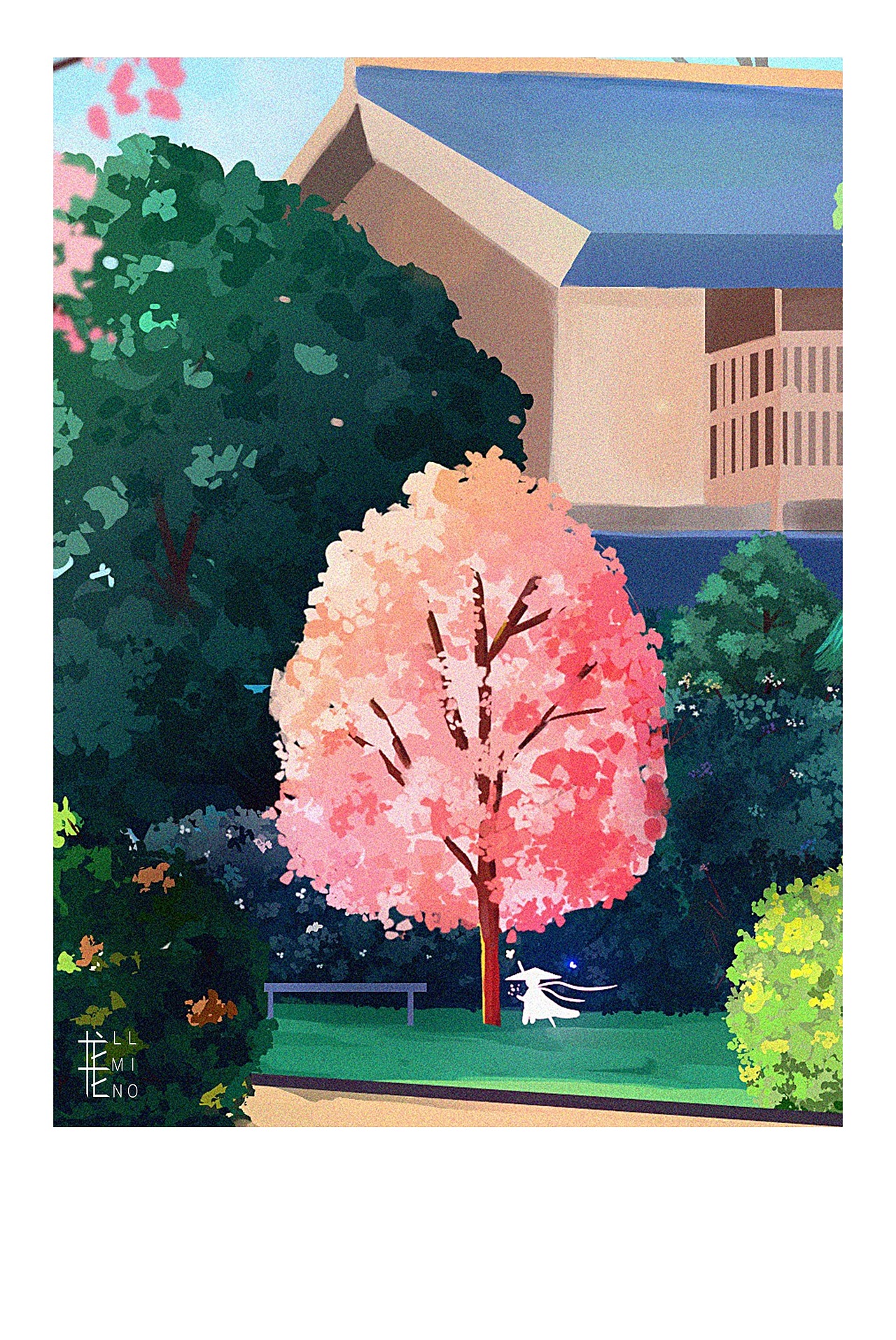 板绘插画-阳光下的秘密（图ZMjM1NjcwMTcy） - 创作习作 - 站酷设计师龙龙Mino原创素材 - 站酷ZCOOL