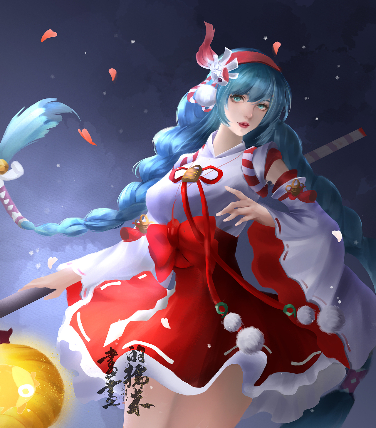 王者同人/大乔（图ZMjc4ODg4NDM2） - 游戏原画 - 站酷设计师画画的糯米原创素材 - 站酷ZCOOL