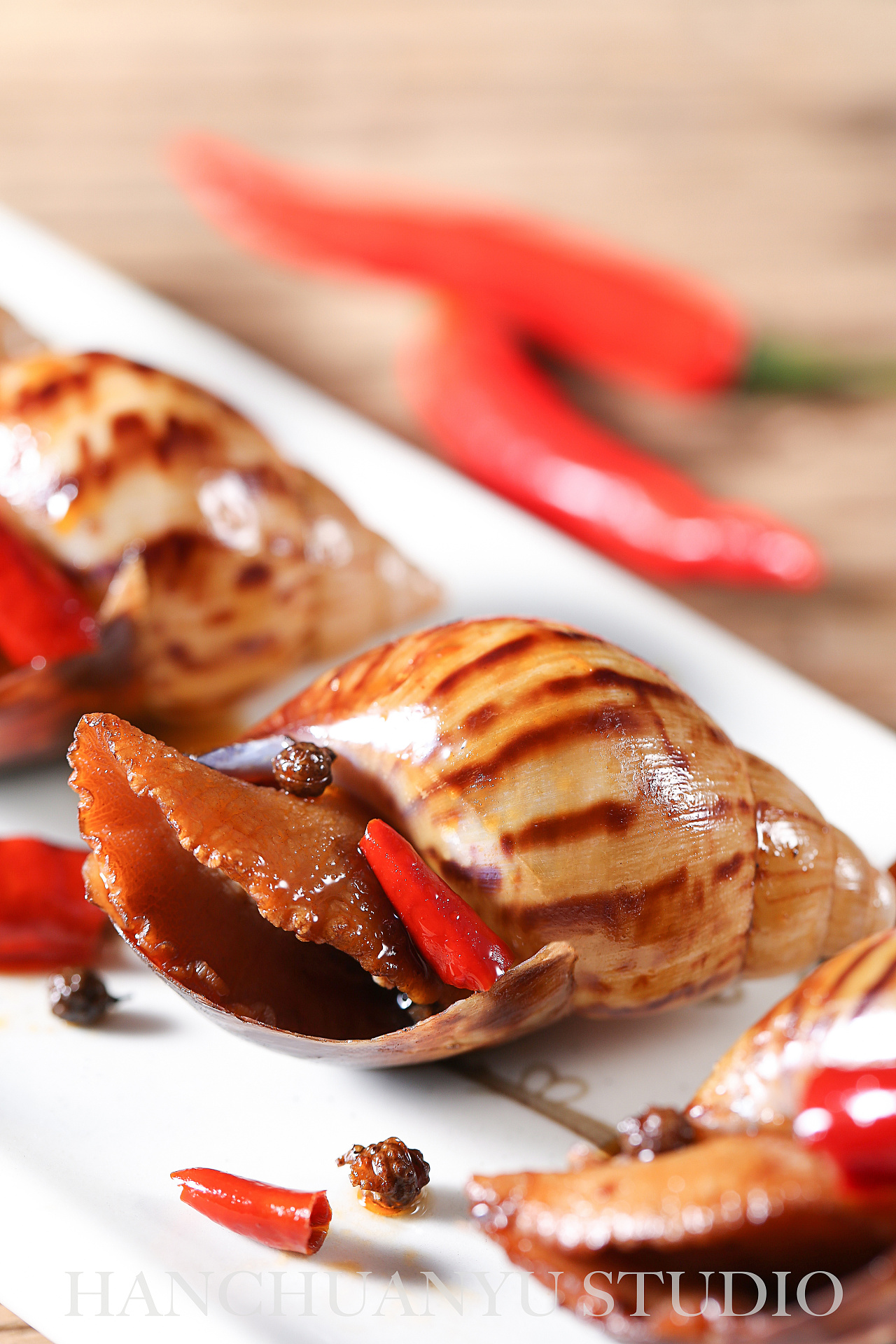 麻辣小龙虾拍摄麻辣蜗牛美食拍摄