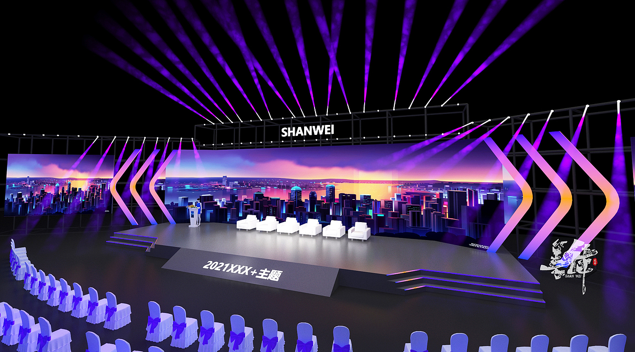 舞美设计舞台设计发布会设计（图ZMjI4NDQ0NzA0） - 舞台美术 - 站酷设计师舞美善伟原创素材 - 站酷ZCOOL