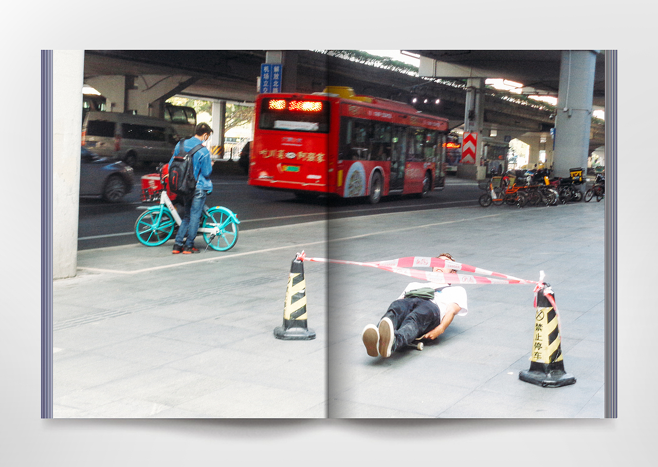 滑板摄影画册《city skatelife》上
