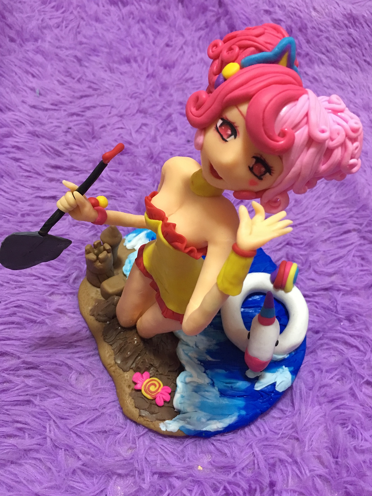 软陶王者荣耀缤纷独角兽小乔皮肤